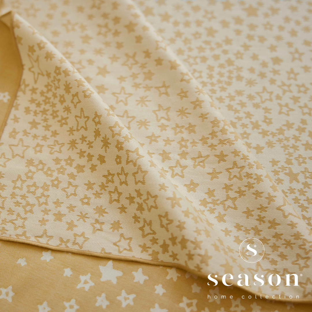 Toalha de Mesa Jacquard 100% Algodão Constellation