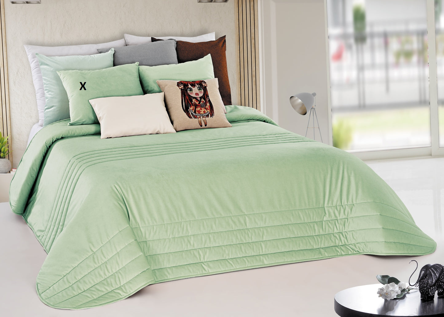 Edredão Quilt Veludo Mogno II (MEDIDAS PERSONALIZADAS)