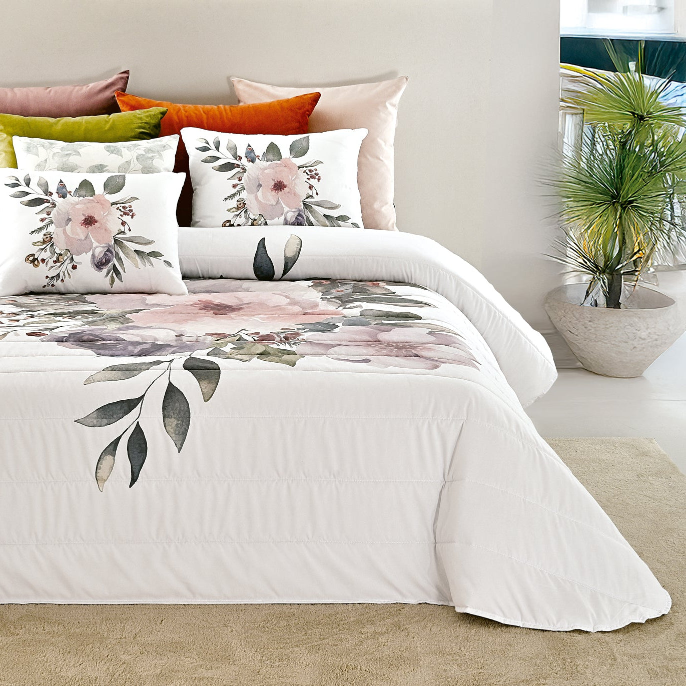 Edredão Quilt Estampado Digital Corato