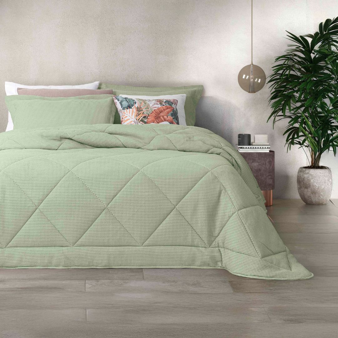 Edredão Bouty Jacquard 100% Algodão Luso