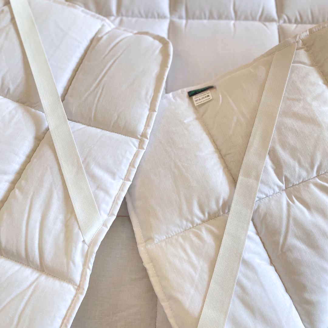 Protector de colchón acolchado 100 % algodón