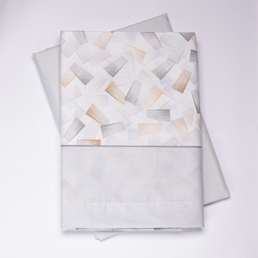 Lençóis Cama Estampados 50% Alg. 50% Pol. Messy