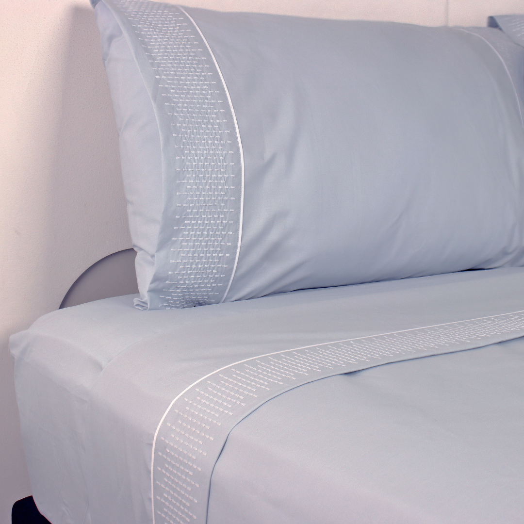 Jogo Lençóis Cama 100% Algodão Percal 200 Fios Dubai