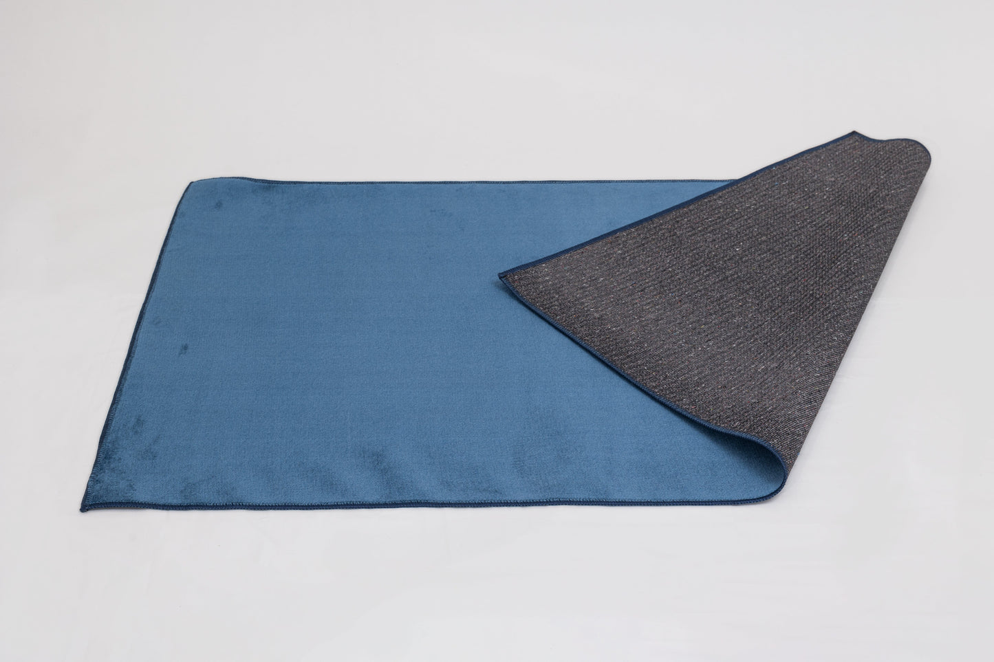 Tapete Liso Super Suave Apollo Azul