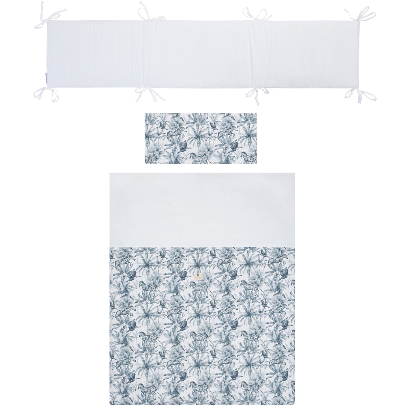 Edredão + Protetor + Fronha Bimbi Casual Zebra