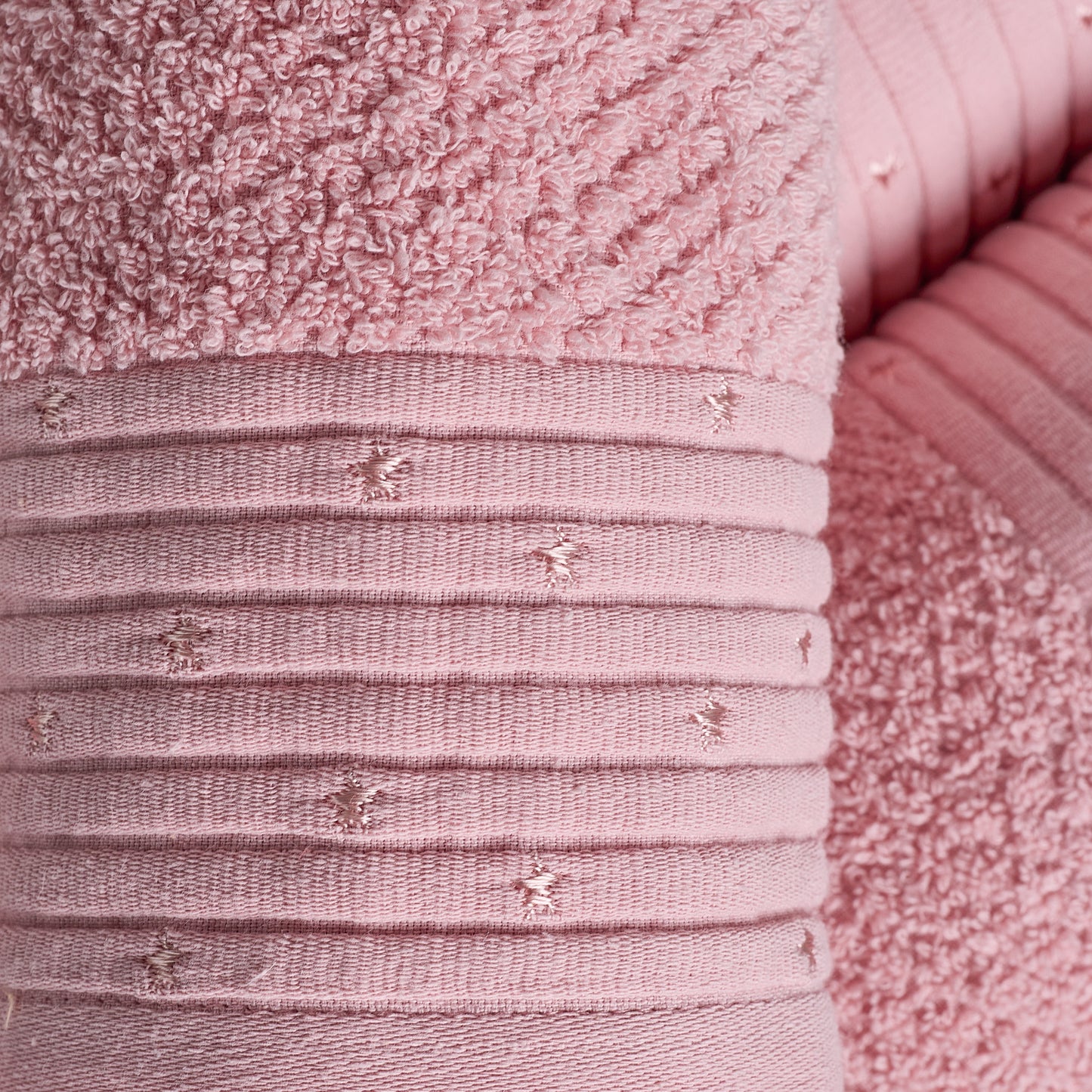Conjunto Banho 3 Pçs 420 Grs Lyra Rosa