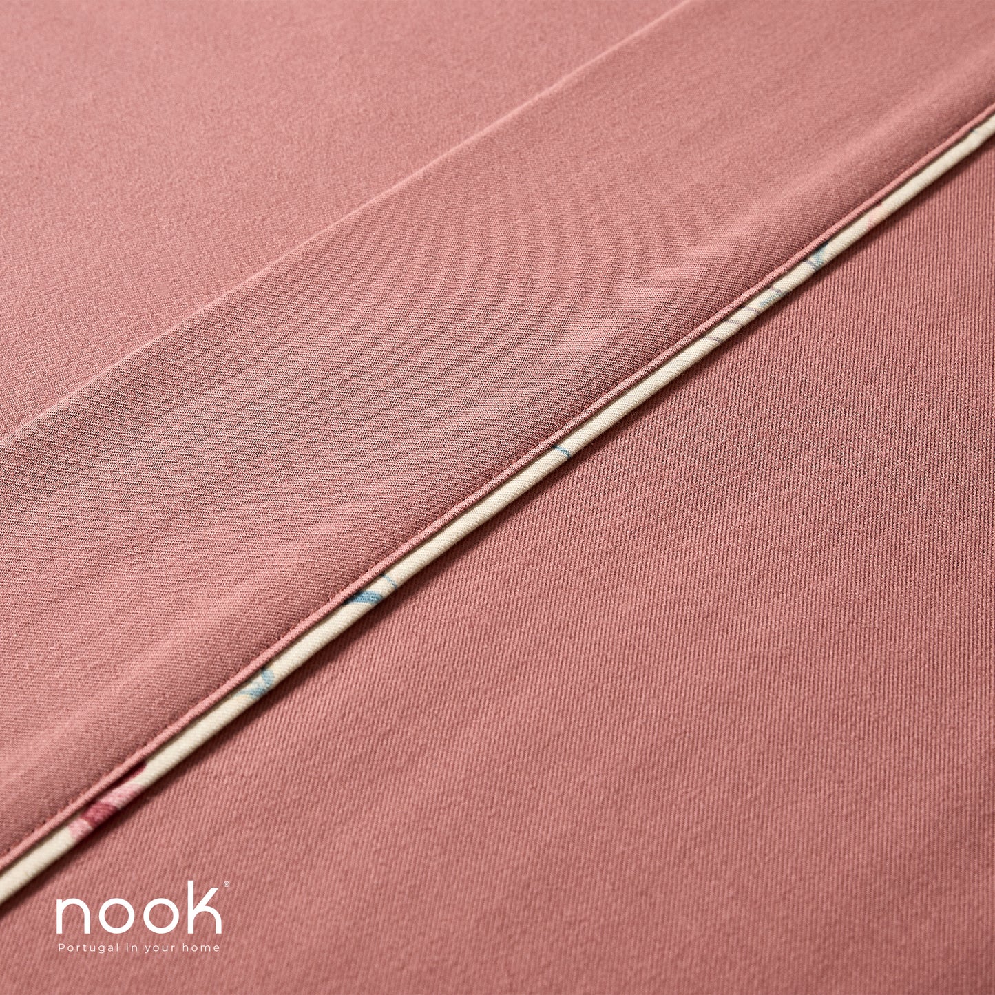 Lençóis Cama Flanela 100% Algodão Silvestre Rosa