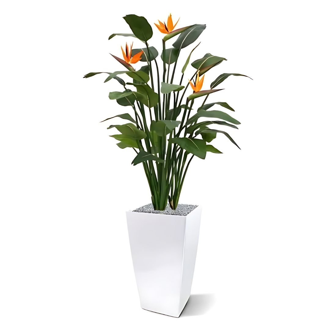 Planta Artificial Strelitzia Luxo 140 Cm