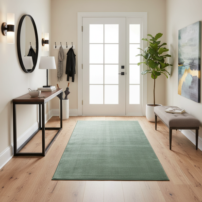 Tapete Liso Super Suave Apollo Verde