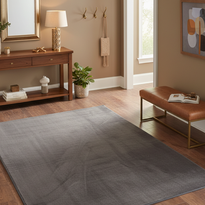Tapete Liso Super Suave Apollo Cinza Antracite