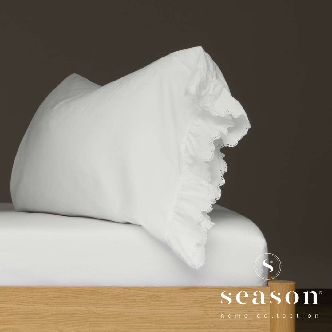 Jogo Lençóis Cama 100% Algodão Percal 200 Fios Hush Branco