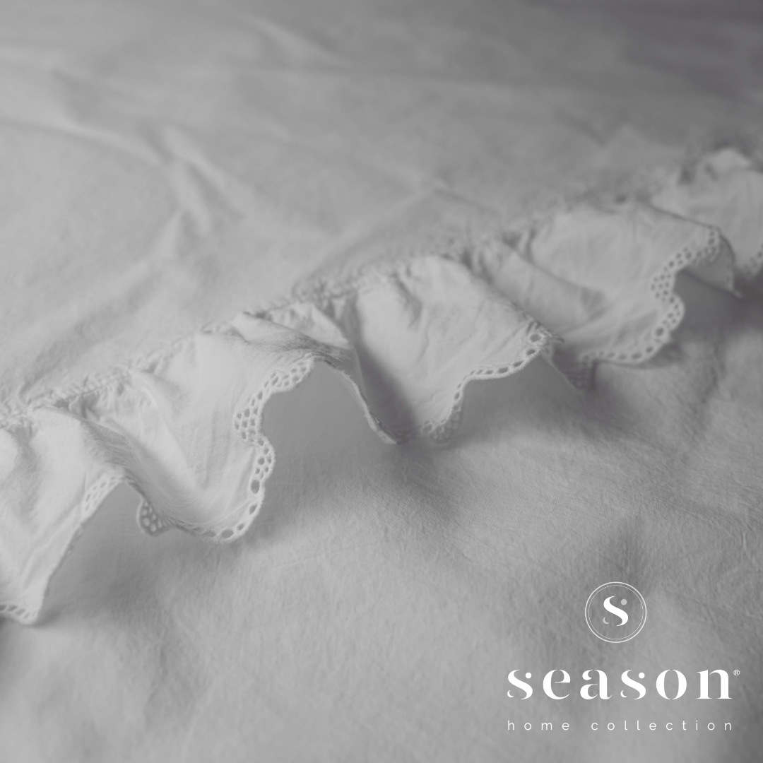 Jogo Lençóis Cama 100% Algodão Percal 200 Fios Hush Branco