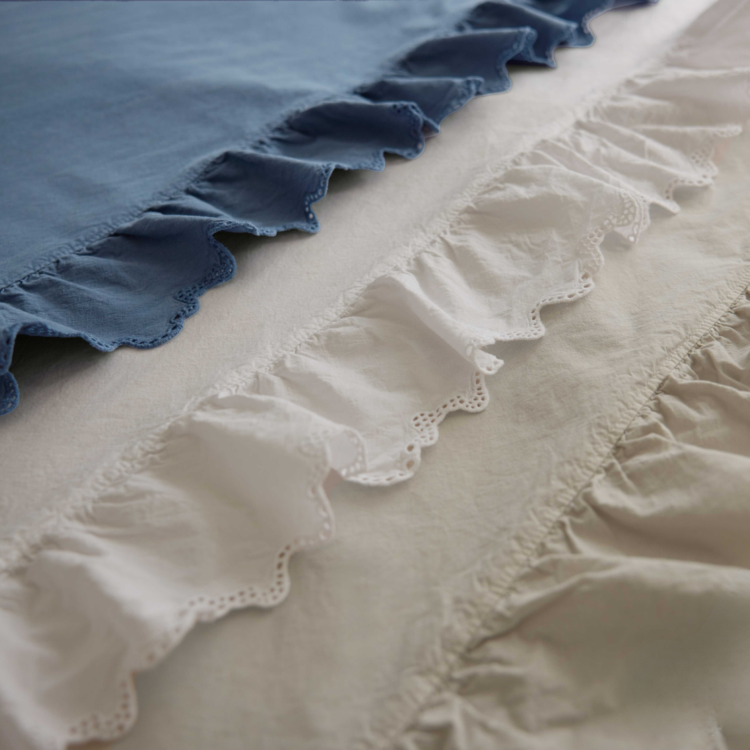 Jogo Lençóis Cama 100% Algodão Percal 200 Fios Hush Pérola