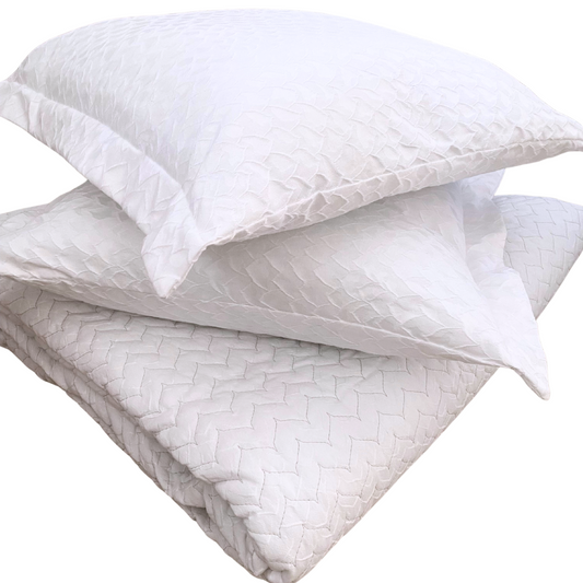 Edredão Bouty Jacquard Mystic Branco