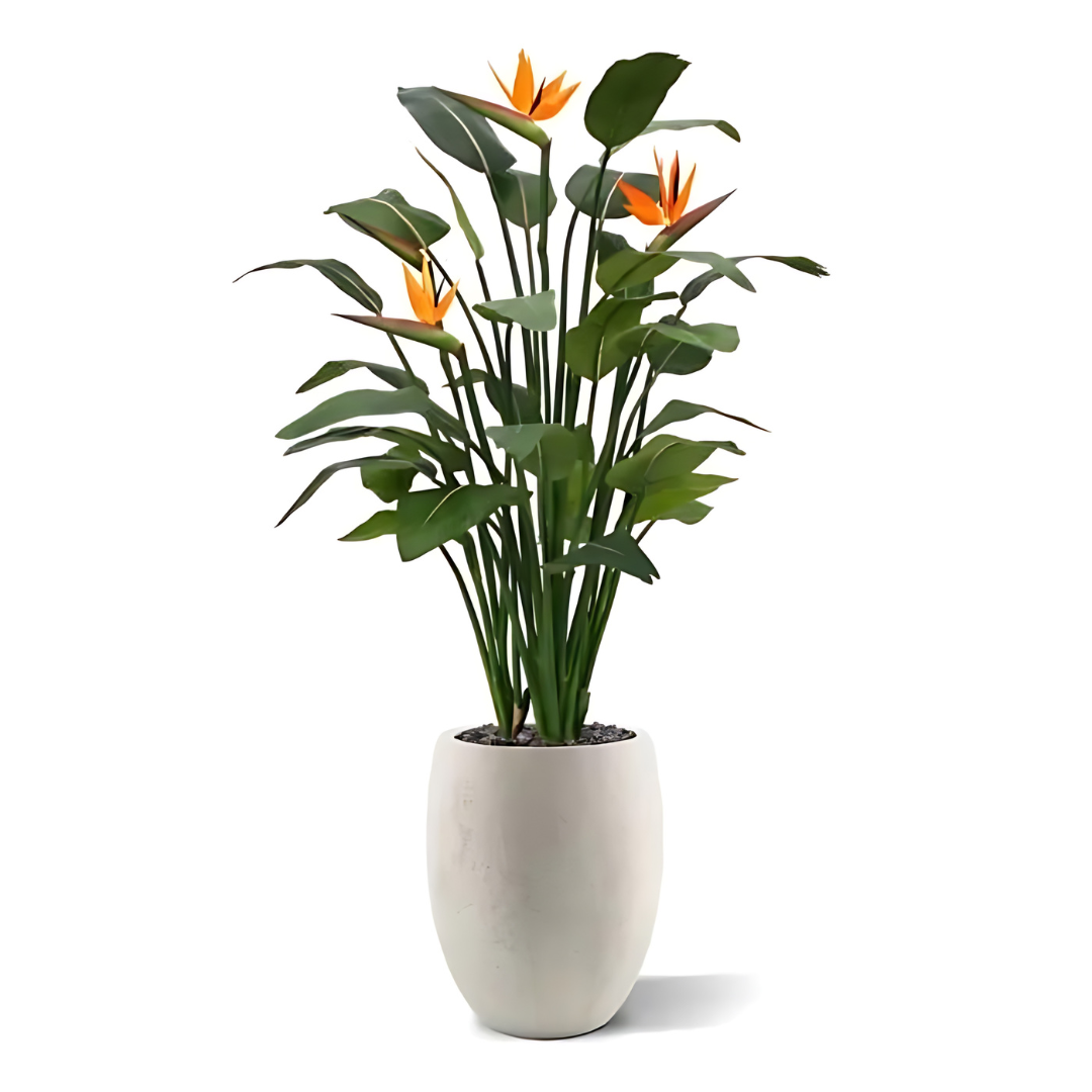 Planta Artificial Strelitzia Luxo 140 Cm