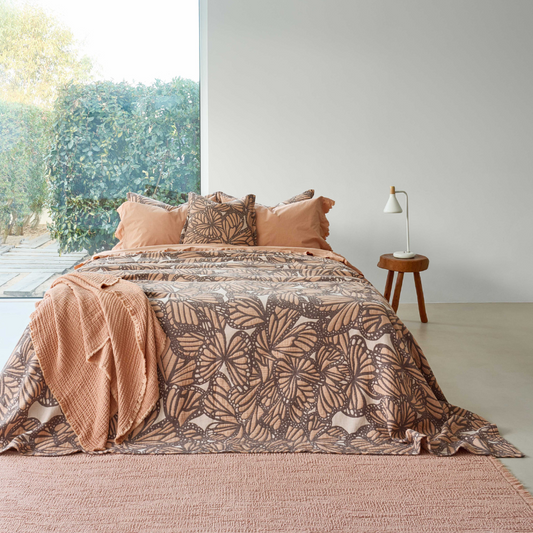 Colcha Jacquard 100% Algodão Monarca