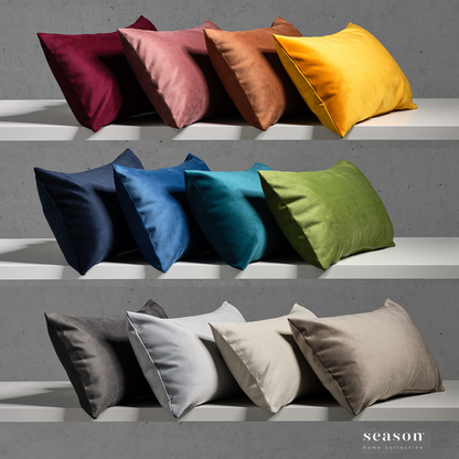 Almofada Cheia C/ Fecho Veludo