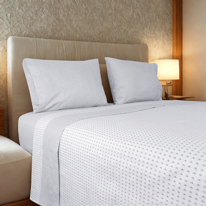 Jogo Lençóis Cama Flanela 100% Algodão Charme