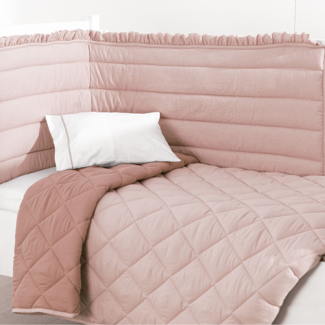 Edredão Microfibra Dupla Face Flipy Rosa
