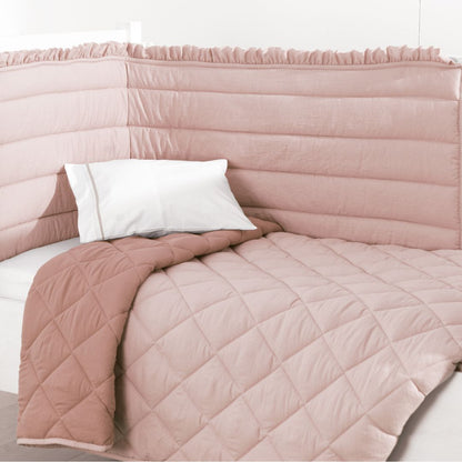 Edredão Microfibra Dupla Face Flipy Rosa