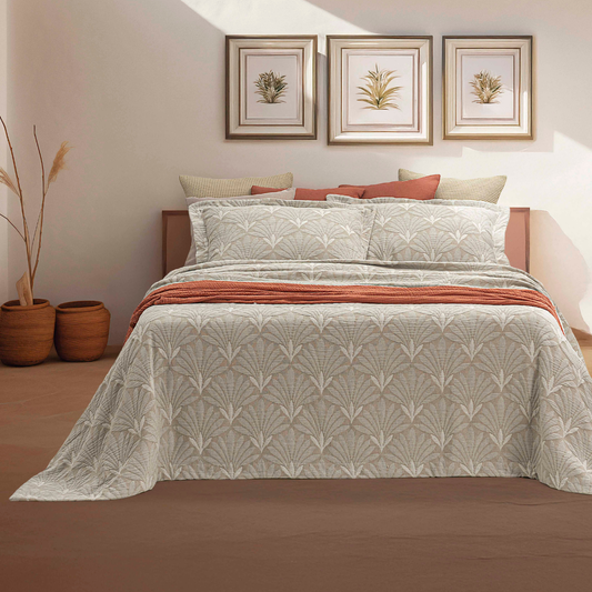 Colcha Jacquard 100% Algodão Capri
