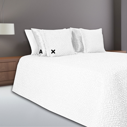 Edredão Bouty Jacquard Mystic Branco