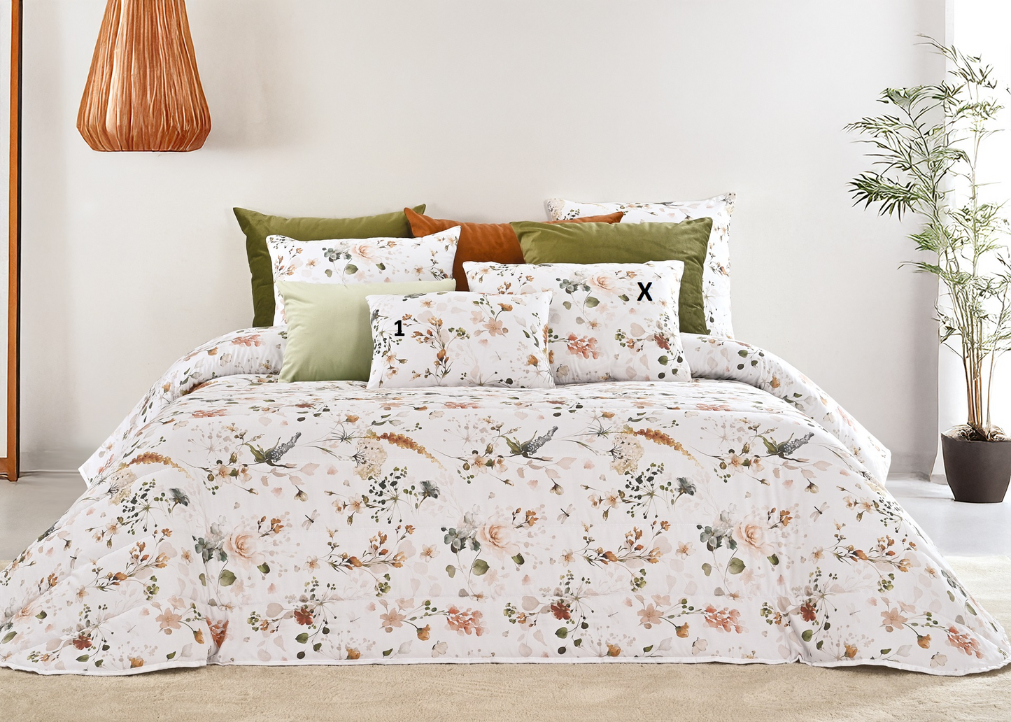 Edredão Quilt Estampado Digital Garda (MEDIDAS PERSONALIZADAS)