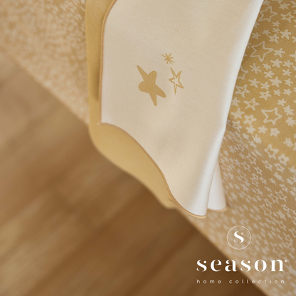 Toalha de Mesa Jacquard 100% Algodão Constellation