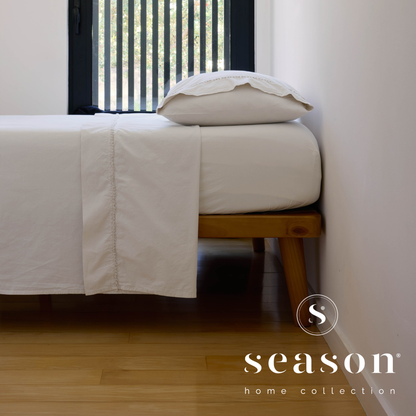 Jogo Lençóis Cama 100% Algodão Percal 200 Fios Eternal