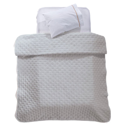 Conjunto Bouty de Bebé + Resguardo Alany Cinza Claro