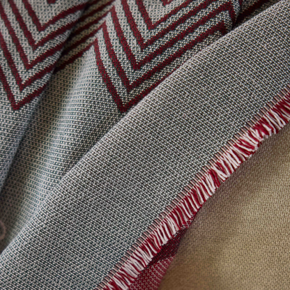 Manta 100% Algodão Bci 130 x 170 Winter Spirit Vermelho