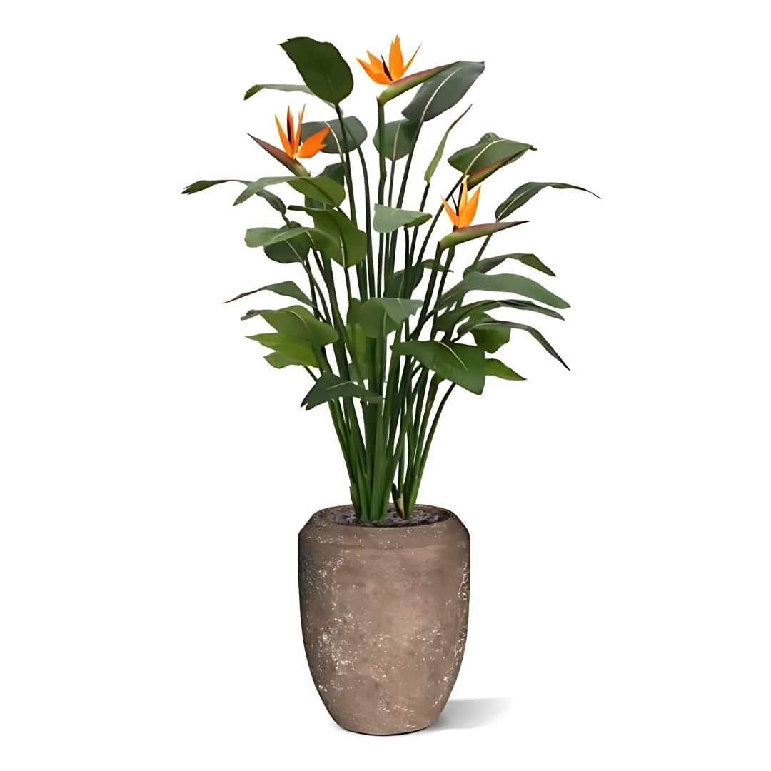 Planta Artificial Strelitzia Luxo 140 Cm