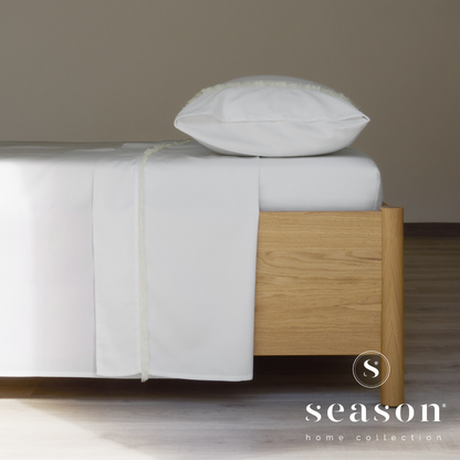 Jogo Lençóis Cama Algodão C/ Fibra de Leite + Modal Milk