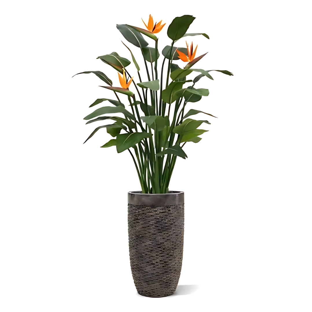 Planta Artificial Strelitzia Luxo 140 Cm