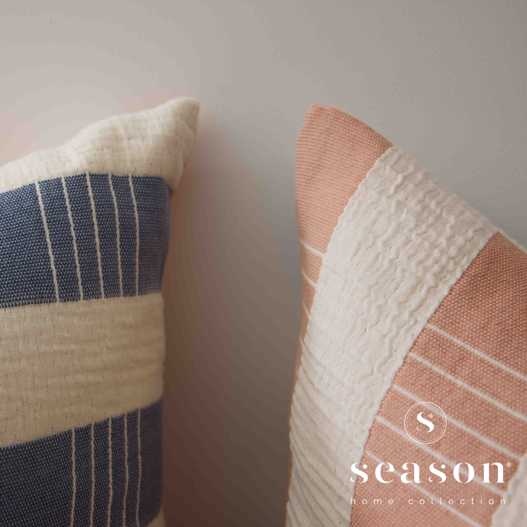 Almofada Dupla Face Cheia C/ Fecho 40x60 Coastal Tide