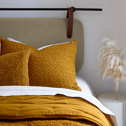 Edredão Quilt Dupla Face 100% Algodão Canoas Âmbar