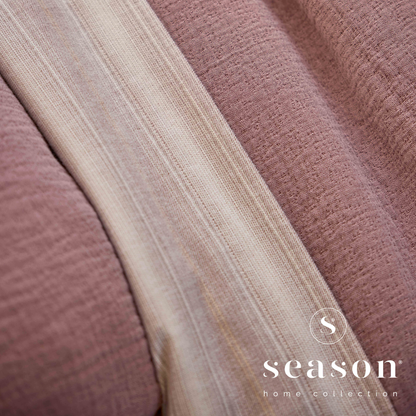 Colcha Jacquard 100% Algodão Bci Perfect Rosa Terra