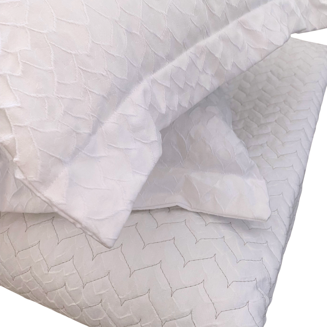 Edredão Bouty Jacquard Mystic Branco