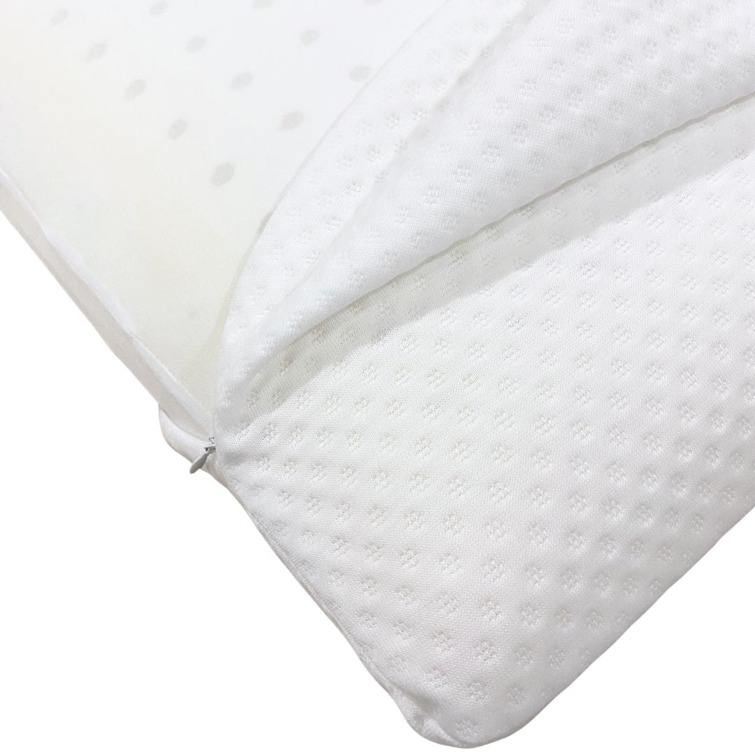 Protector de almohada acolchado con cremallera Serene