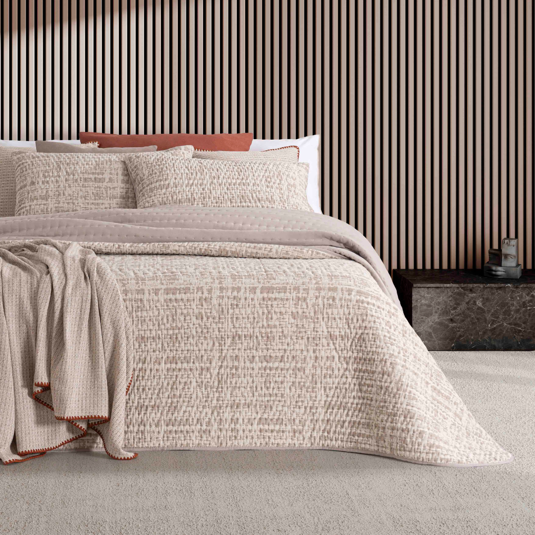 Edredão Quilt Jacquard Anis