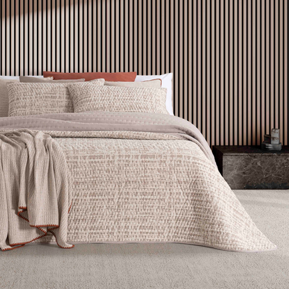 Edredão Quilt Jacquard Anis