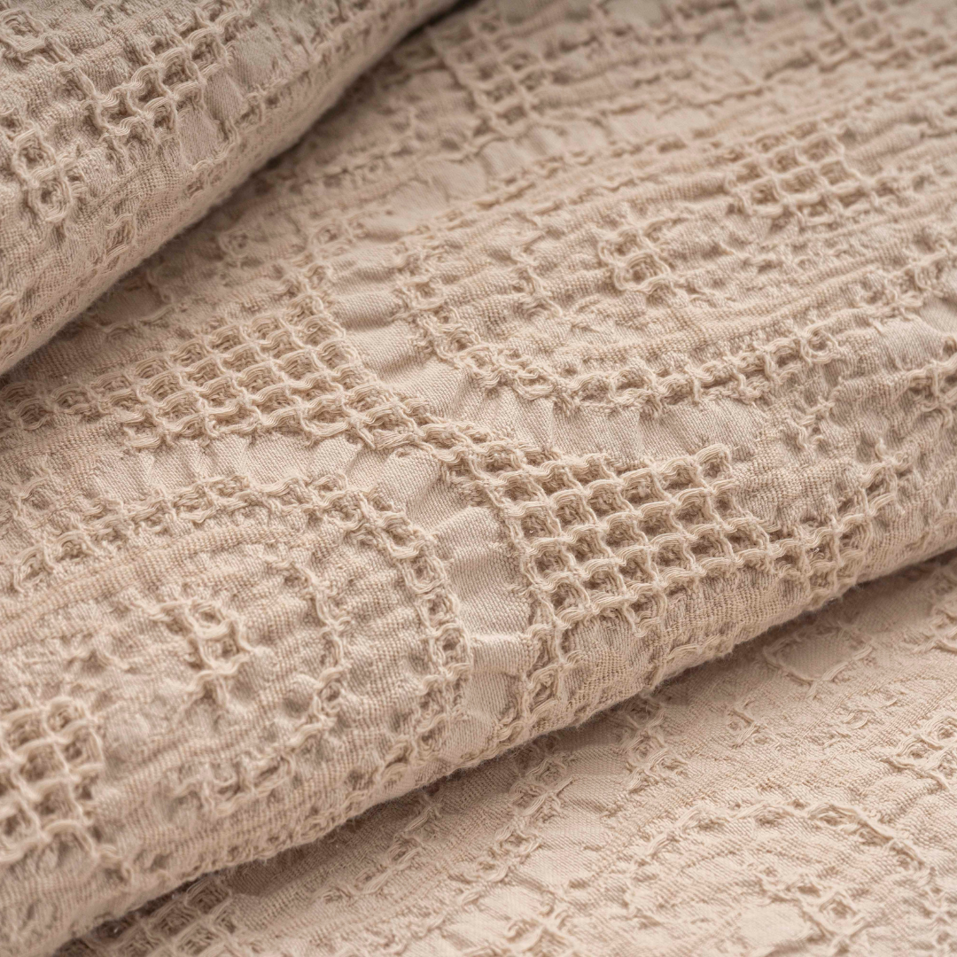 Colcha Jacquard 100% Algodão Refrescante