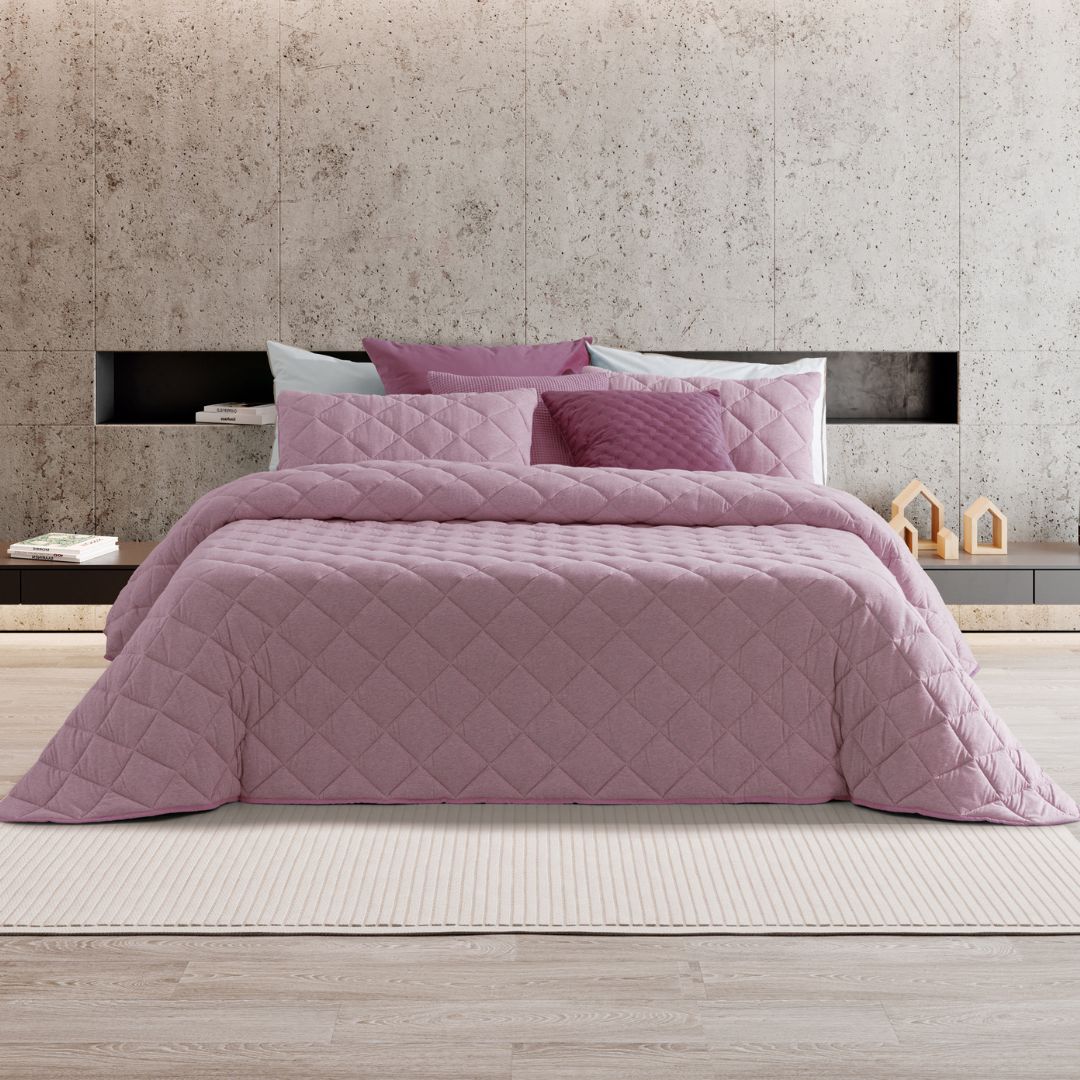 Edredão Conforter Jersey Baldi Rosa