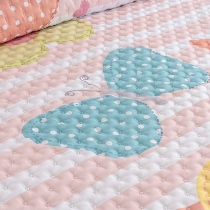 Edredão Quilt Digital Mariposa