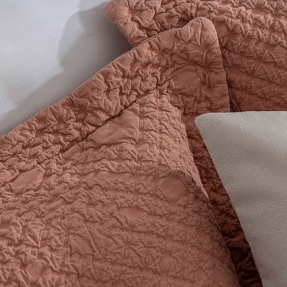 Colcha Jacquard 100% Algodão Gengibre