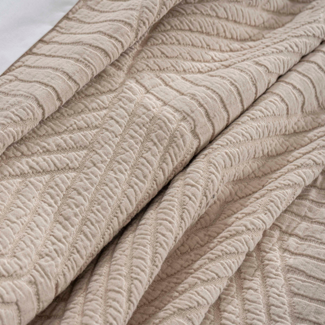 Edredón de algodón 100 % jacquard Monarca