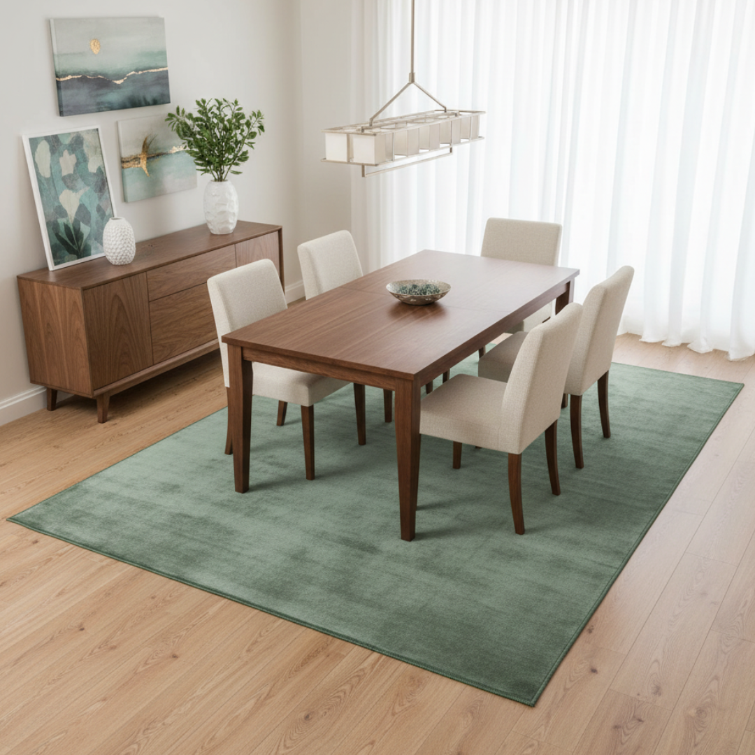 Tapete Liso Super Suave Apollo Verde
