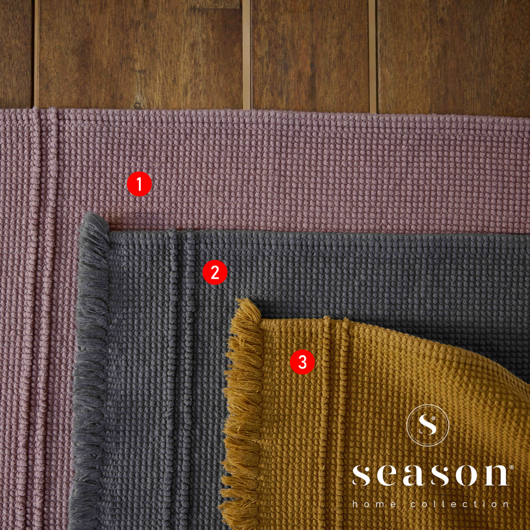 Toalha de Mesa Individual Jacquard 100% Algodão Biotic