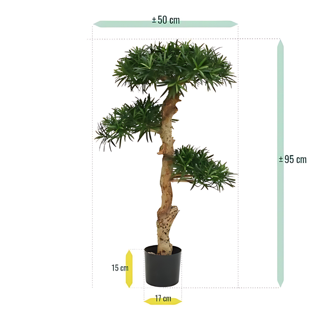 Bonsai Artificial Podocarpo 120 Cm