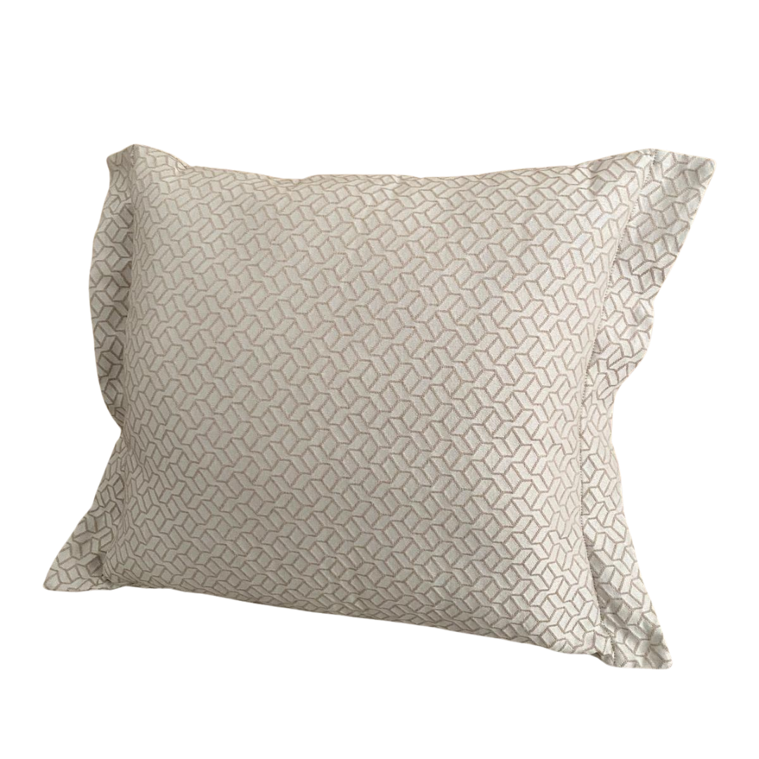 Edredão Quilt Jacquard Alfa Beje 2